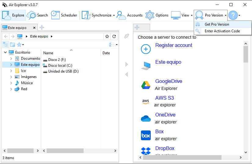 Air Explorer Pro 5.6.0 Portable Indir Son Sürüm Full Türkçe