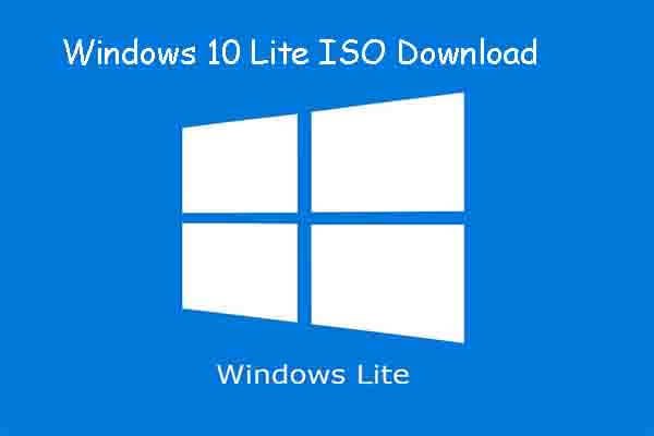 Windows 10 Lite ISO x32/x64 Bit Download Full Türkçe 2024